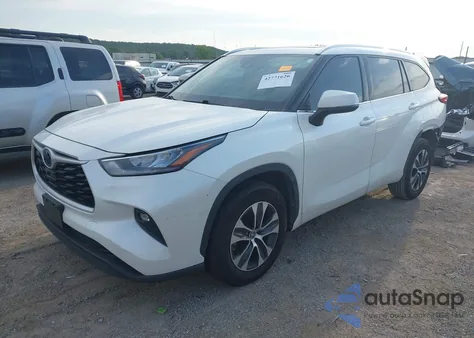 2020 Toyota Highlander Xle из США, поврежденный, VIN 5TDGZRAH7LS021877